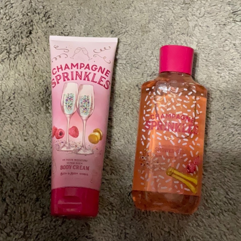 Bath & Body Works Champagne Sprinkles Set